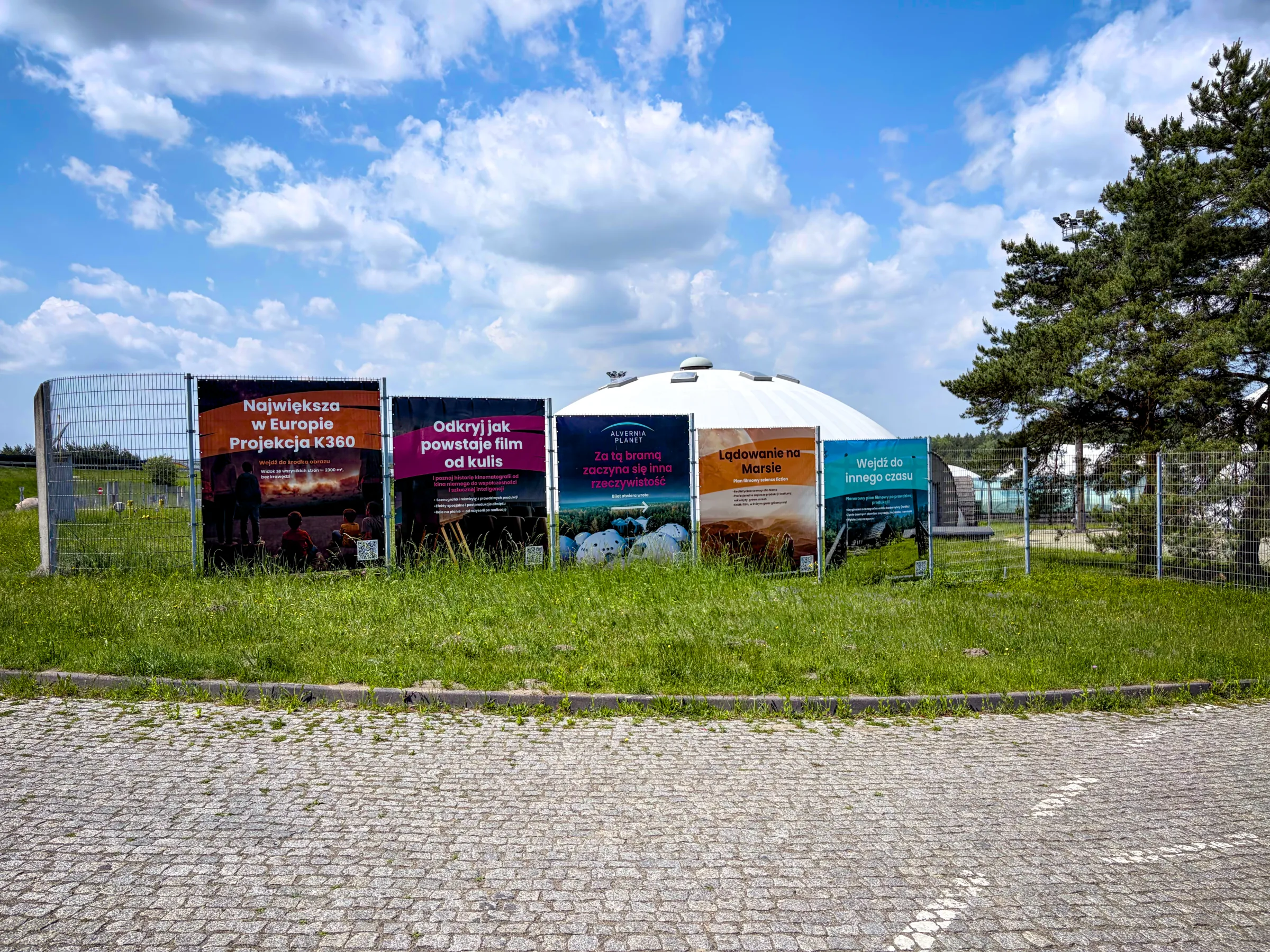 Kopuły — kadr panoramiczny