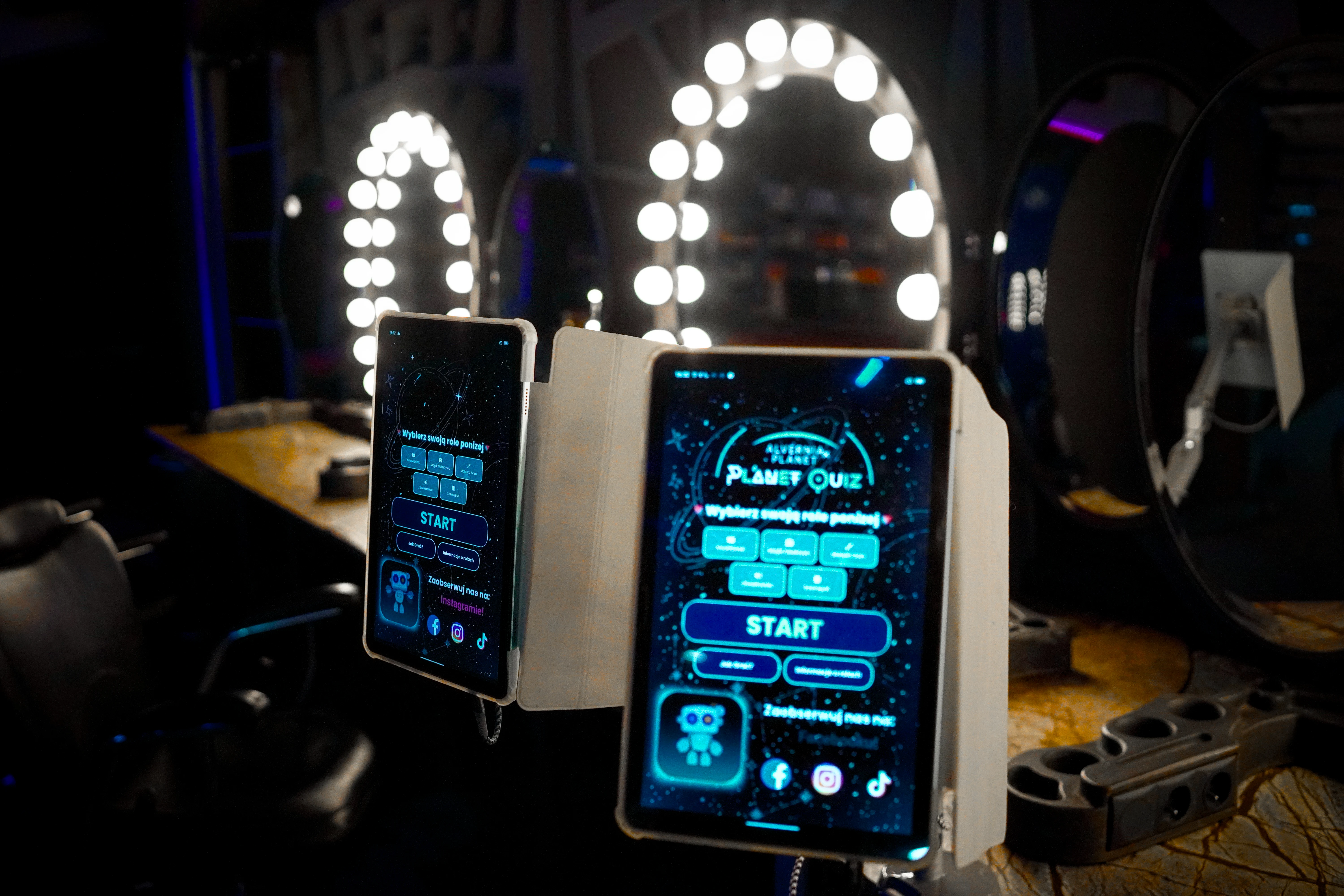 Interaktywny fragment ścieżki edukacyjnej.